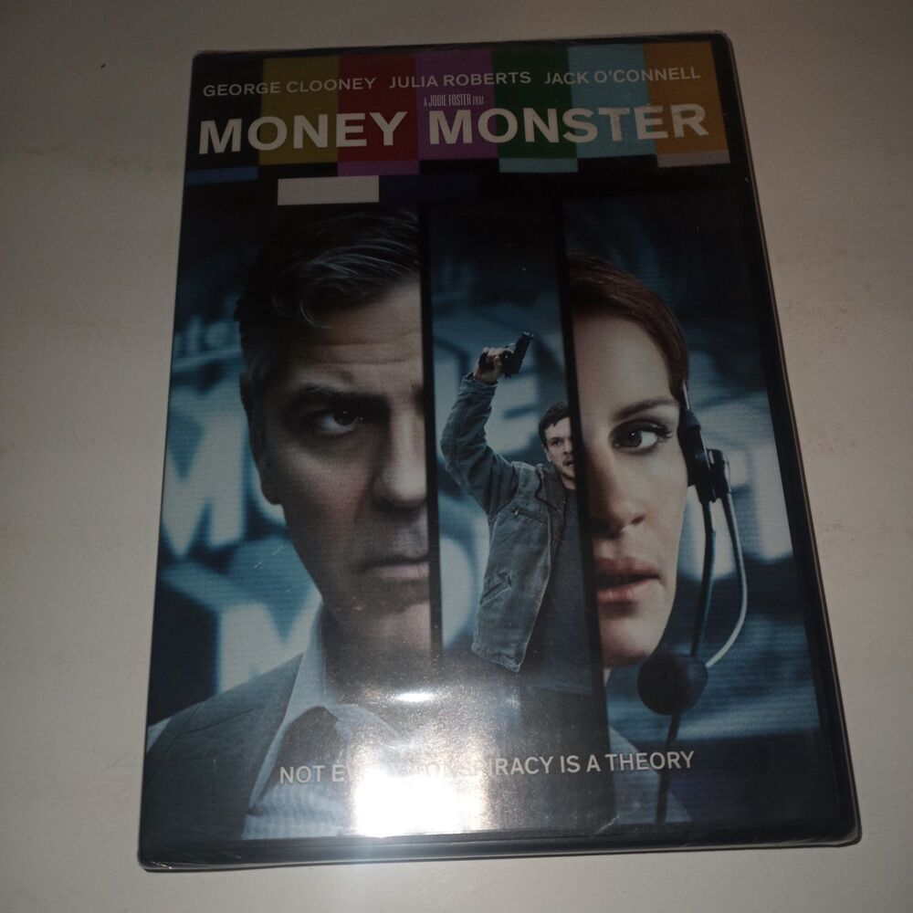 Money Monster DVD 2016 Release, George Clooney, Julia Roberts